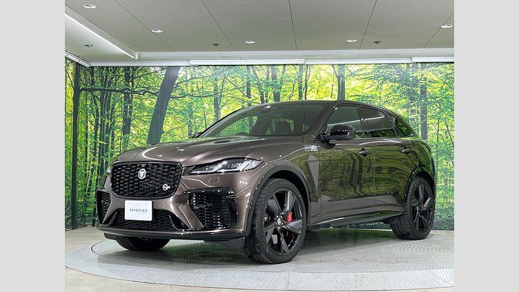 2023 認定中古車 Jaguar F-Pace Tourmaline Brown P550 AWD（オートマチック） SVR