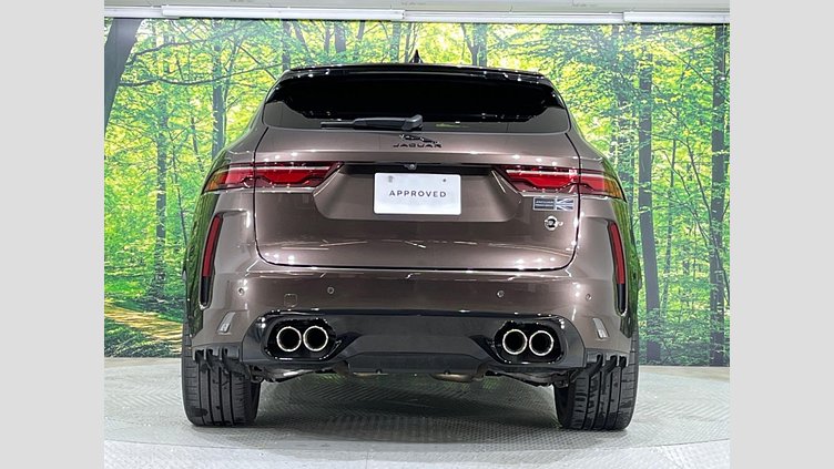 2023 認定中古車 Jaguar F-Pace Tourmaline Brown P550 AWD（オートマチック） SVR