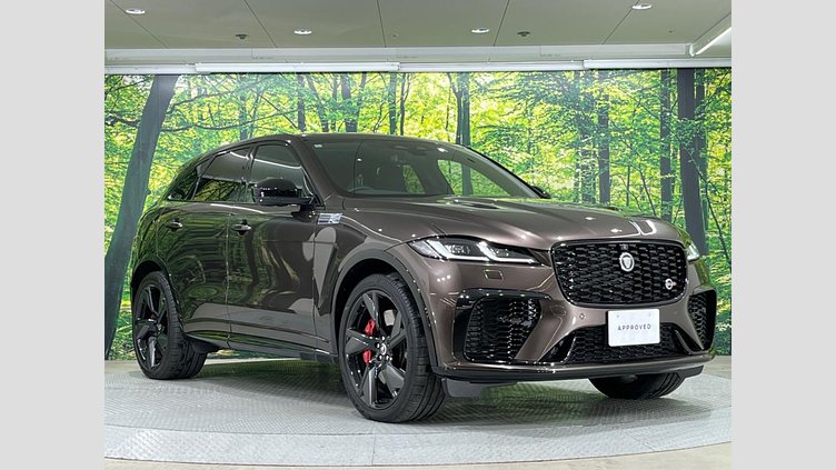 2023 認定中古車 Jaguar F-Pace Tourmaline Brown P550 AWD（オートマチック） SVR