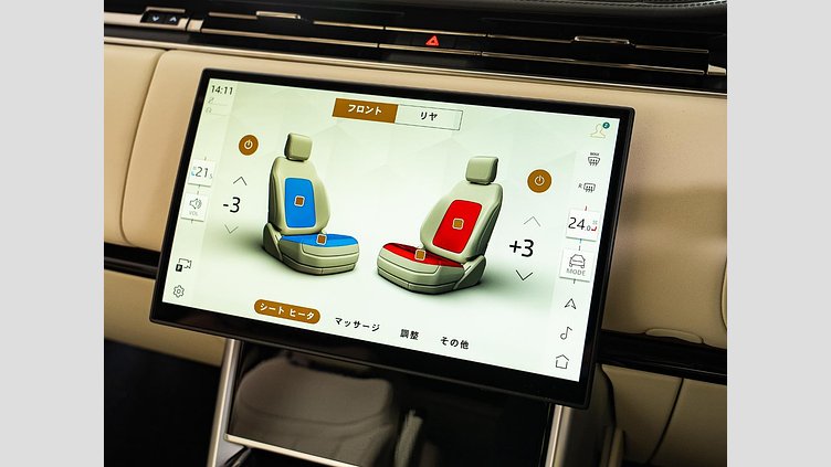 2024 認定中古車 Land Rover Range Rover サントリーニブラック D350 AWD MHEV（AT） スタンダードホイールベース Autobiography