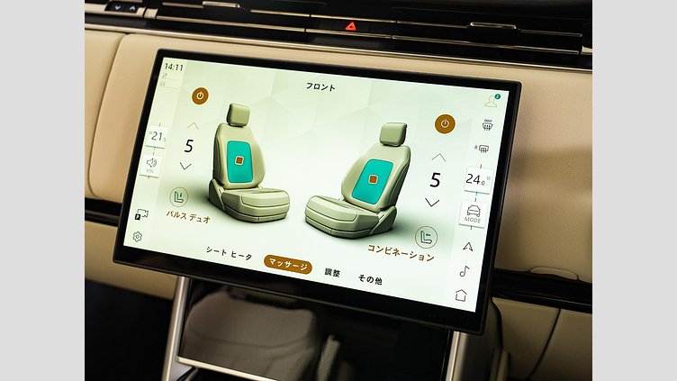 2024 認定中古車 Land Rover Range Rover サントリーニブラック D350 AWD MHEV（AT） スタンダードホイールベース Autobiography