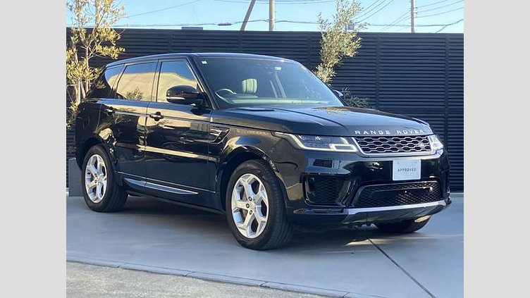 2021 認定中古車 Land Rover Range Rover Sport サントリーニブラック INGENIUM 3.0L 6気筒ディーゼル MHEV 300PS HSE