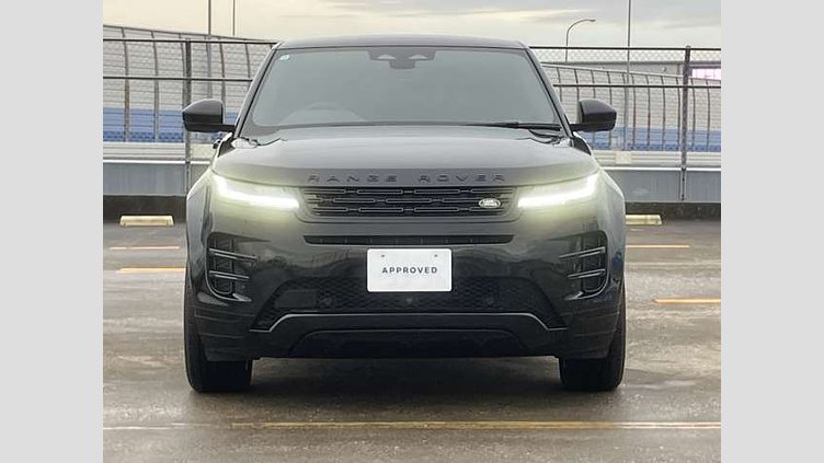2024 認定中古車 Land Rover Range Rover Evoque サントリーニブラック D200マイルドハイブリッド（ディーゼル） スタンダードホイールベース DYNAMIC SE