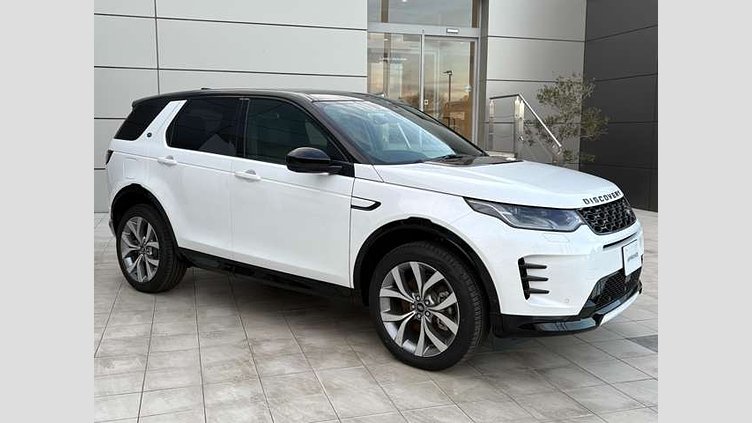 2024 認定中古車 Land Rover Discovery Sport オストゥーニパールホワイト プラグインハイブリッド（ガソリン） 標準ホイール Dynamic HSE