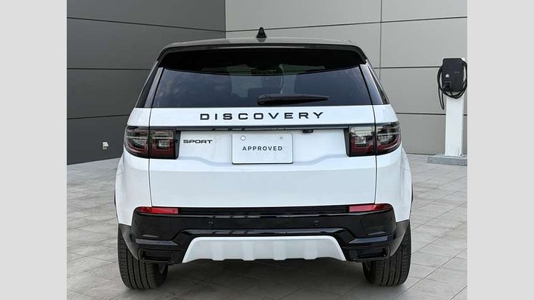 2024 認定中古車 Land Rover Discovery Sport オストゥーニパールホワイト プラグインハイブリッド（ガソリン） 標準ホイール Dynamic HSE