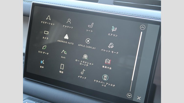 2024 認定中古車 Land Rover Defender 110 フジホワイト D350 ディーゼルマイルドハイブリッド S