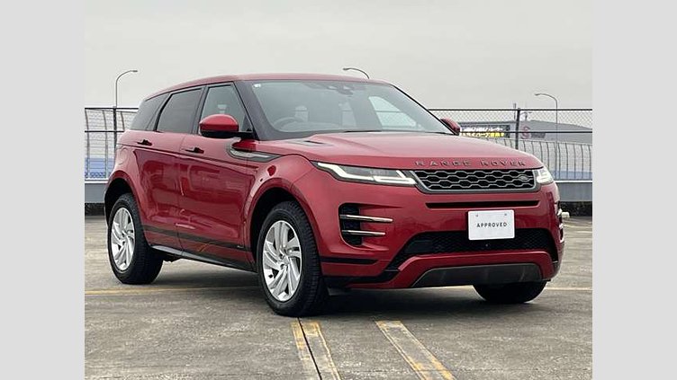 2019 認定中古車 Land Rover Range Rover Evoque フィレンツェレッド D180 R-DYNAMIC S