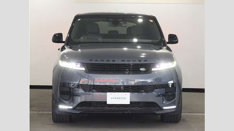 2023 認定中古車 Land Rover Range Rover Sport ヴァレジネブルー 3.0リッター6気筒400PSターボチャージドガソリンMHEV（オートマチック） FIRST EDITION