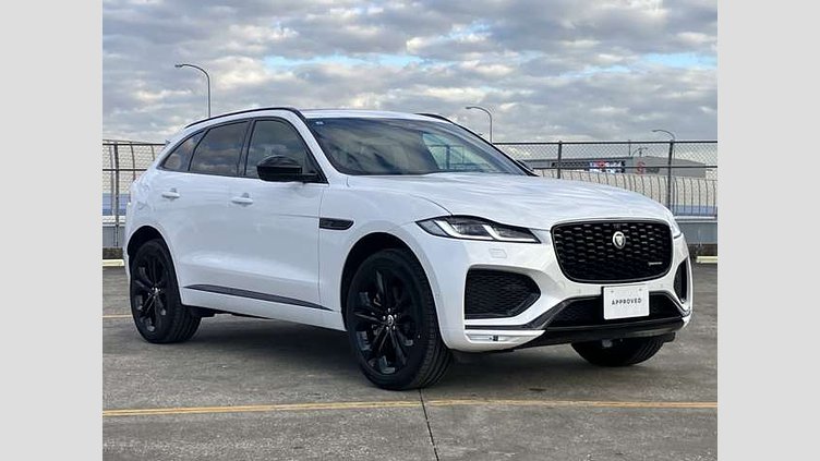2024 認定中古車 Jaguar F-Pace オストゥーニパールホワイト P400e ガソリン プラグインハイブリッド R-DYNAMIC HSE