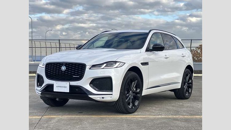 2024 認定中古車 Jaguar F-Pace オストゥーニパールホワイト P400e ガソリン プラグインハイブリッド R-DYNAMIC HSE