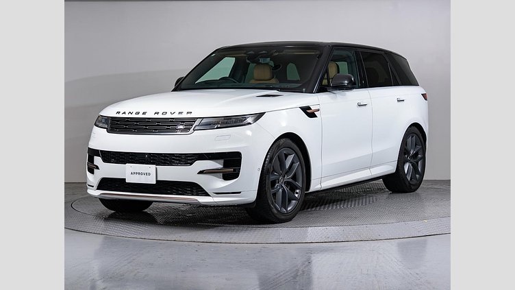 2023 認定中古車 Land Rover Range Rover Sport フジホワイト 3.0リッター6気筒300PSターボチャージドディーゼルMHEV（オートマチック） DYNAMIC HSE