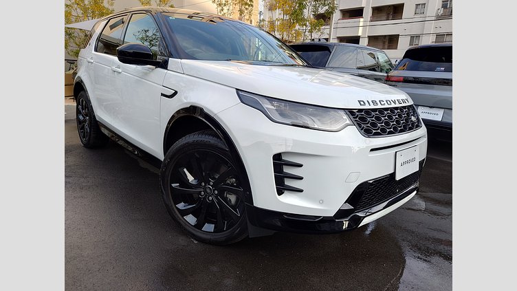 2024 認定中古車 Land Rover Discovery Sport フジホワイト プラグインハイブリッド（ガソリン） 標準ホイール Dynamic HSE