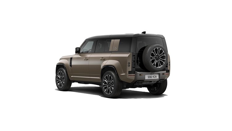 2025 Używany Land Rover Defender 110 Petra Cooper P635 Benzyna V8 MHEV OCTA