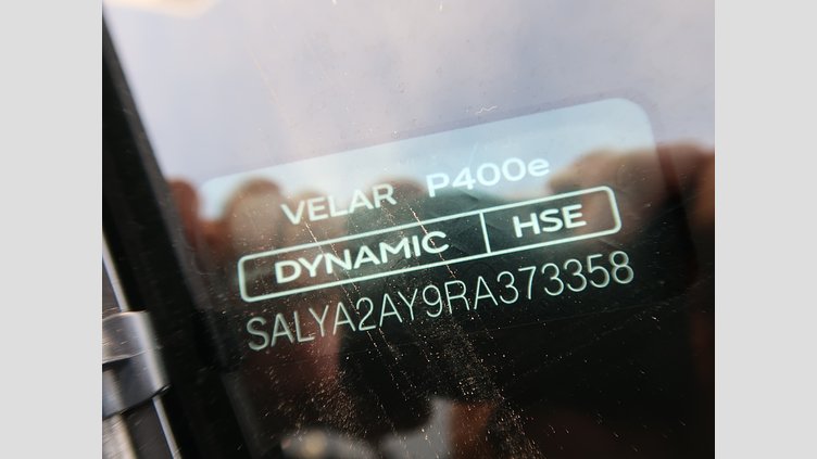 2023 認定中古車 Land Rover Range Rover Velar ヴァレジネブルー P400eプラグインハイブリッド（ガソリン） Standard Wheelbase Dynamic HSE