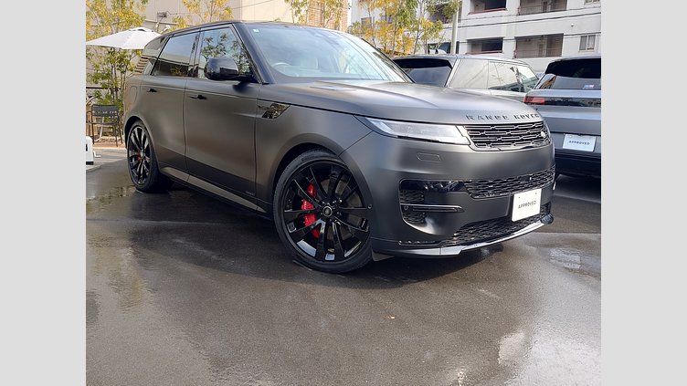 2025 認定中古車 Land Rover Range Rover Sport サントリーニブラック P550eプラグインハイブリッド（ガソリン） スタンダードホイールベース Autobiography