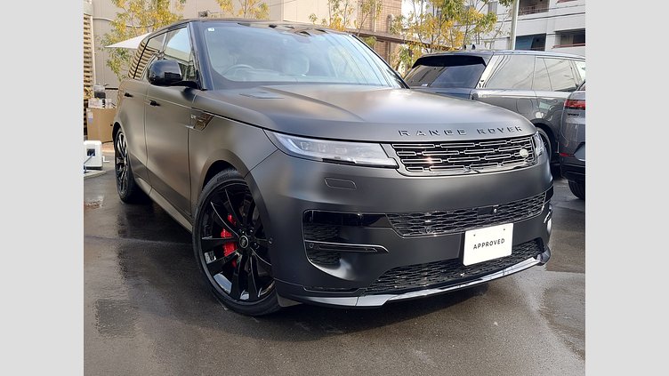2025 認定中古車 Land Rover Range Rover Sport サントリーニブラック P550eプラグインハイブリッド（ガソリン） スタンダードホイールベース Autobiography