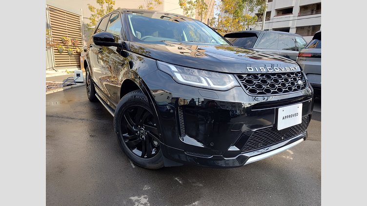 2024 認定中古車 Land Rover Discovery Sport サントリーニブラック D200マイルドハイブリッド（ディーゼル） 標準ホイール S