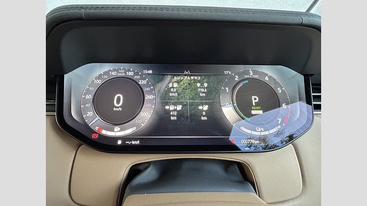 2024 認定中古車 Land Rover Range Rover サントリーニブラック P550 AWD PHEV（AT） スタンダードホイールベース SE