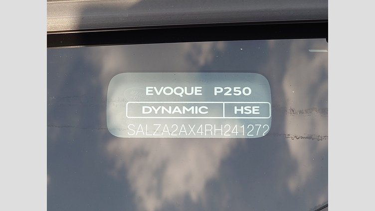 2023 認定中古車 Land Rover Range Rover Evoque フジホワイト P250（ガソリン） スタンダードホイールベース DYNAMIC HSE