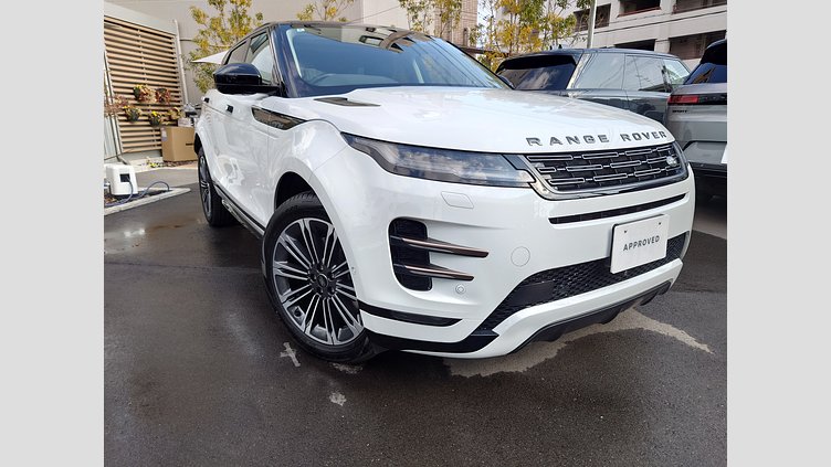 2023 認定中古車 Land Rover Range Rover Evoque フジホワイト P250（ガソリン） スタンダードホイールベース DYNAMIC HSE