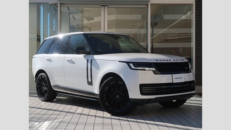 2024 認定中古車 Land Rover Range Rover オストゥーニパールホワイト D350 AWD MHEV（AT） スタンダードホイールベース Autobiography