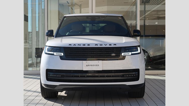 2024 認定中古車 Land Rover Range Rover オストゥーニパールホワイト D350 AWD MHEV（AT） スタンダードホイールベース Autobiography
