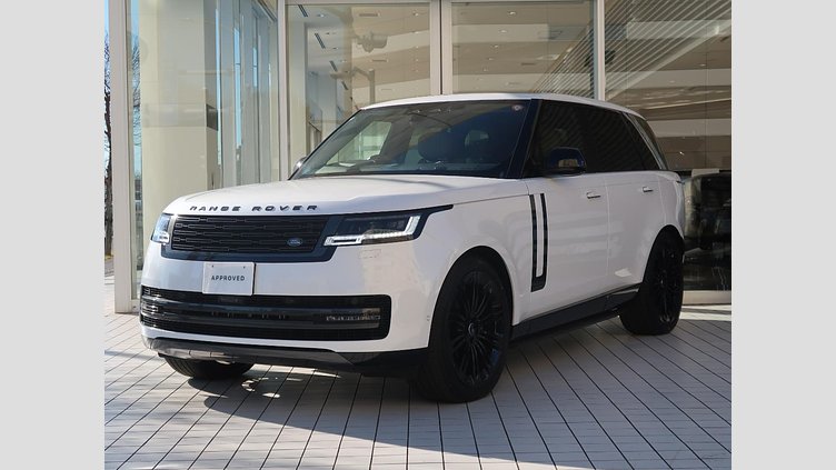 2024 認定中古車 Land Rover Range Rover オストゥーニパールホワイト D350 AWD MHEV（AT） スタンダードホイールベース Autobiography