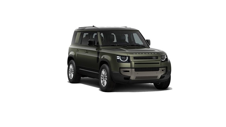 2026 NAUJI AUTOMOBILIAI Land Rover Defender 110 Woolstone Green D250 Diesel Mild Hybrid S