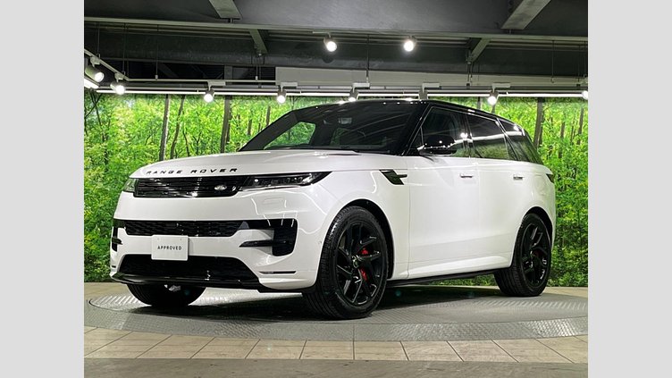 2024 認定中古車 Land Rover Range Rover Sport オストゥーニパールホワイト P550eプラグインハイブリッド（ガソリン） スタンダードホイールベース Dynamic SE