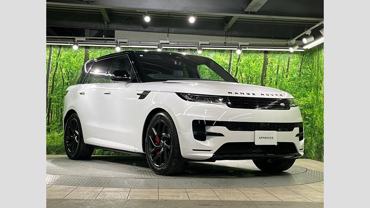 2024 認定中古車 Land Rover Range Rover Sport オストゥーニパールホワイト P550eプラグインハイブリッド（ガソリン） スタンダードホイールベース Dynamic SE