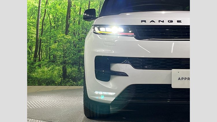 2024 認定中古車 Land Rover Range Rover Sport オストゥーニパールホワイト P550eプラグインハイブリッド（ガソリン） スタンダードホイールベース Dynamic SE