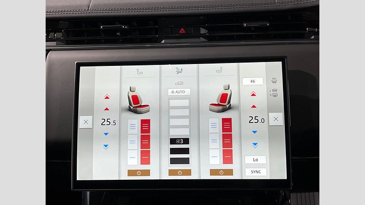 2024 認定中古車 Land Rover Range Rover Sport オストゥーニパールホワイト P550eプラグインハイブリッド（ガソリン） スタンダードホイールベース Dynamic SE