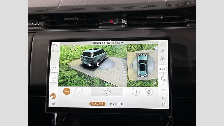 2024 認定中古車 Land Rover Range Rover Sport オストゥーニパールホワイト P550eプラグインハイブリッド（ガソリン） スタンダードホイールベース Dynamic SE