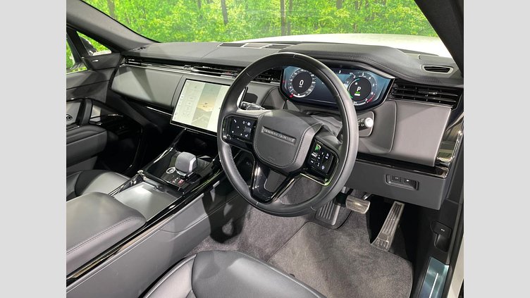 2024 認定中古車 Land Rover Range Rover Sport オストゥーニパールホワイト P550eプラグインハイブリッド（ガソリン） スタンダードホイールベース Dynamic SE