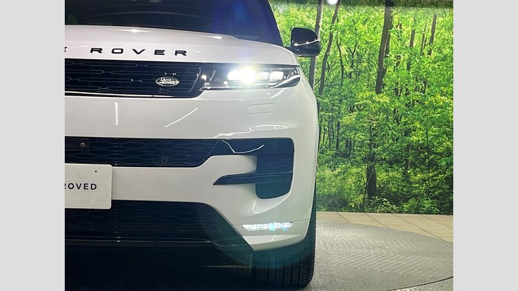 2024 認定中古車 Land Rover Range Rover Sport オストゥーニパールホワイト P550eプラグインハイブリッド（ガソリン） スタンダードホイールベース Dynamic SE