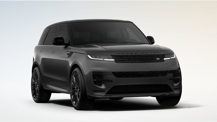 2026 Novo vozilo Land Rover Range Rover Sport Carpatian Grey 3.0 PHEV 460 AWD Obsidian Extended Black