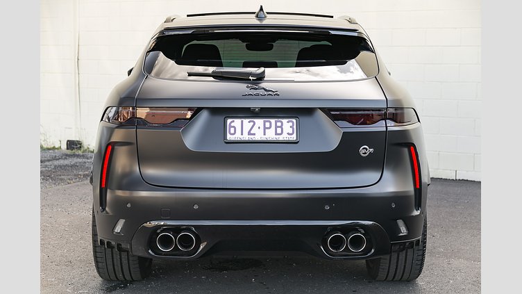2025 Approved Jaguar F-Pace Ligurian Black in Satin finish P575 5.0L Supercharged V8 Petrol SVR P575 ULTIMATE EDITION