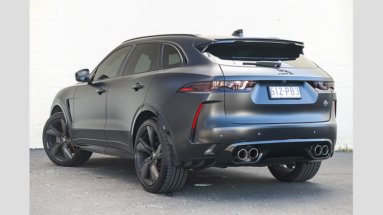 2025 Approved Jaguar F-Pace Ligurian Black in Satin finish P575 5.0L Supercharged V8 Petrol SVR P575 ULTIMATE EDITION