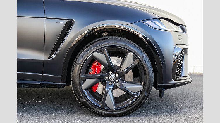 2025 Approved Jaguar F-Pace Ligurian Black in Satin finish P575 5.0L Supercharged V8 Petrol SVR P575 ULTIMATE EDITION