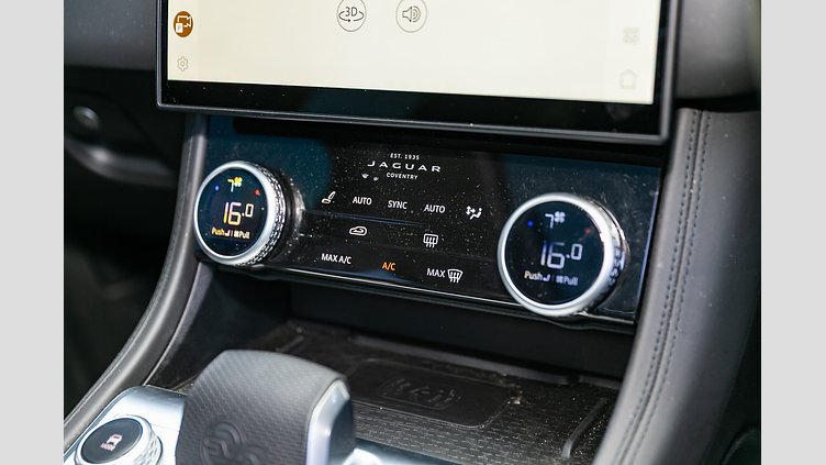 2025 Approved Jaguar F-Pace Ligurian Black in Satin finish P575 5.0L Supercharged V8 Petrol SVR P575 ULTIMATE EDITION