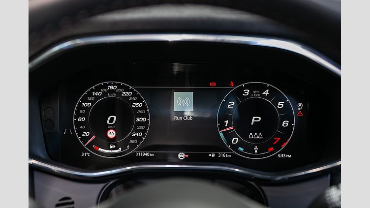 2025 Approved Jaguar F-Pace Ligurian Black in Satin finish P575 5.0L Supercharged V8 Petrol SVR P575 ULTIMATE EDITION