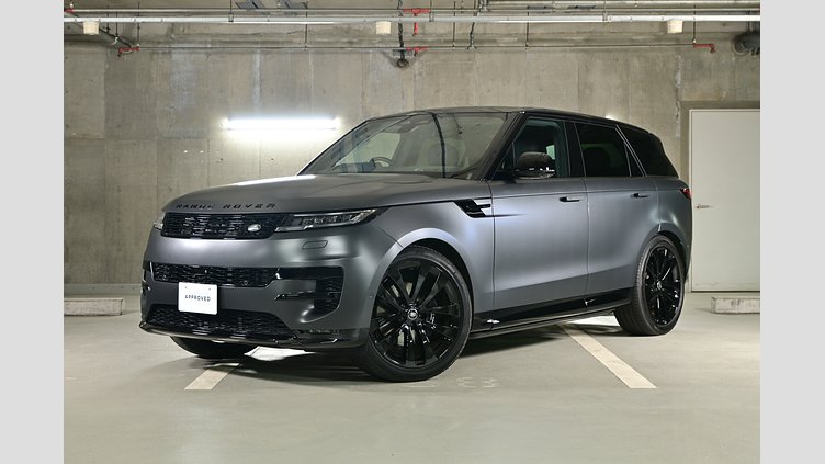 2024 認定中古車 Land Rover Range Rover Sport カルパチアングレイ D300マイルドハイブリッド スタンダードホイールベース Dynamic SE