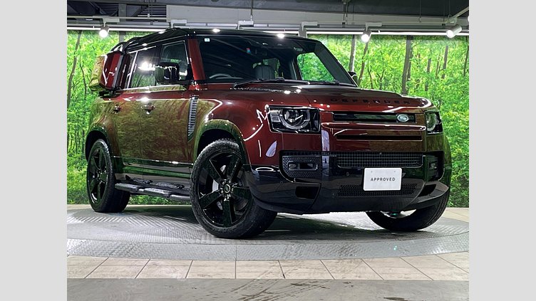 2024 認定中古車 Land Rover Defender 110 セドナレッド D350 ディーゼルマイルドハイブリッド Sedona Edition