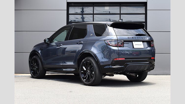 2024 認定中古車 Land Rover Discovery Sport ヴァレジネブルー プラグインハイブリッド（ガソリン） 標準ホイール Dynamic HSE