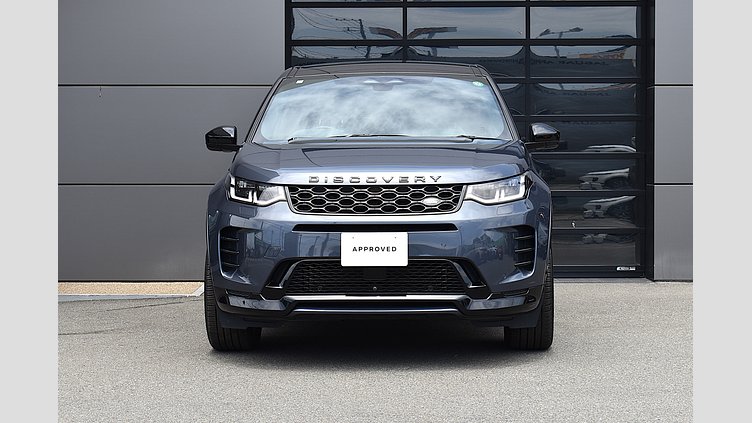 2024 認定中古車 Land Rover Discovery Sport ヴァレジネブルー プラグインハイブリッド（ガソリン） 標準ホイール Dynamic HSE