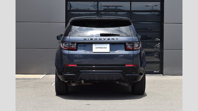 2024 認定中古車 Land Rover Discovery Sport ヴァレジネブルー プラグインハイブリッド（ガソリン） 標準ホイール Dynamic HSE