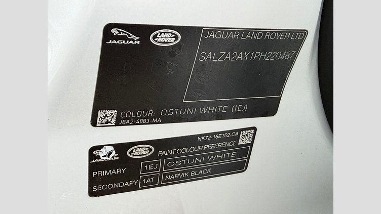 2023 認定中古車 Land Rover Range Rover Evoque オストゥーニパールホワイト P250 AWD（オートマチック） R-DYNAMIC S