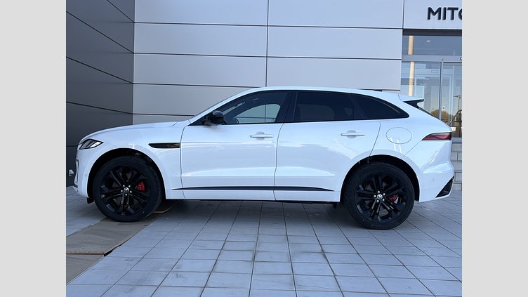 2024 認定中古車 Jaguar F-Pace オストゥーニパールホワイト P400e ガソリン プラグインハイブリッド R-DYNAMIC SE