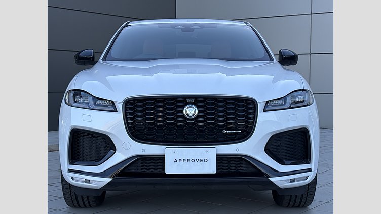 2024 認定中古車 Jaguar F-Pace オストゥーニパールホワイト P400e ガソリン プラグインハイブリッド R-DYNAMIC SE