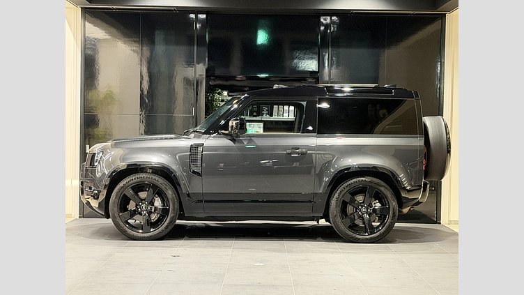 2024 認定中古車 Land Rover Defender 90 カルパチアングレイ D350 ディーゼルマイルドハイブリッド X-Dynamic HSE